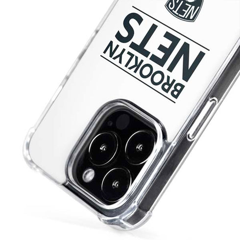 NBA Brooklyn Nets Standard - White iPhone 16 Pro MagSafe Case